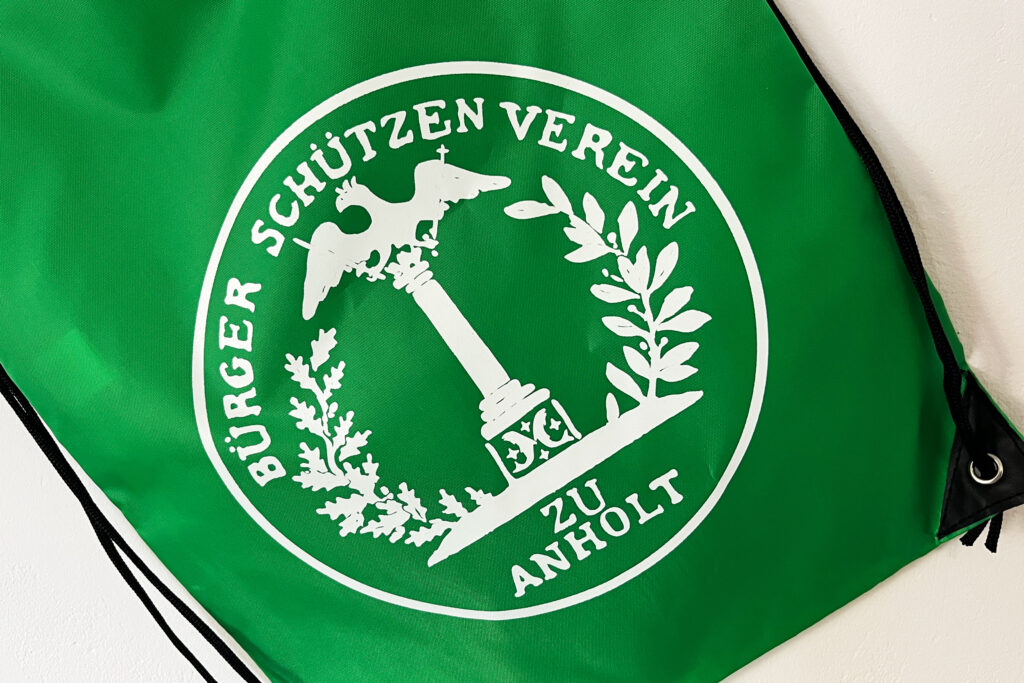 Turnbeutel Bürger-Schützenverein Bocholt - Transferdruck