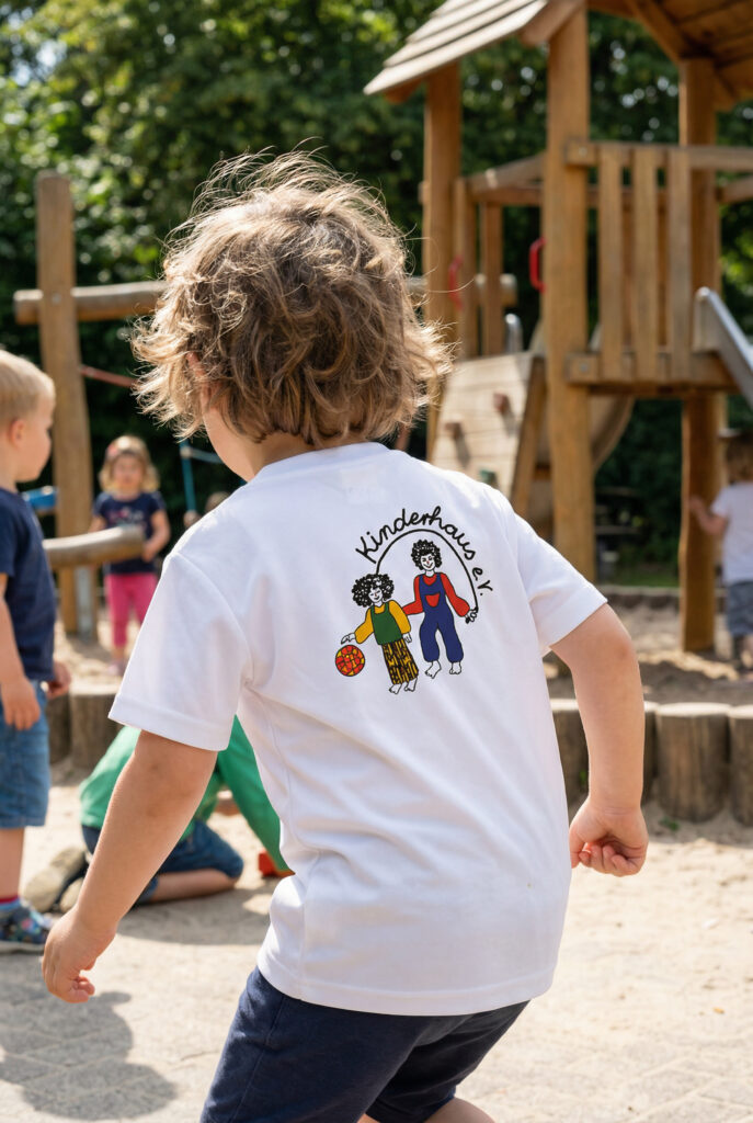 Individuell bedrucktes Teamshirt in Bocholt